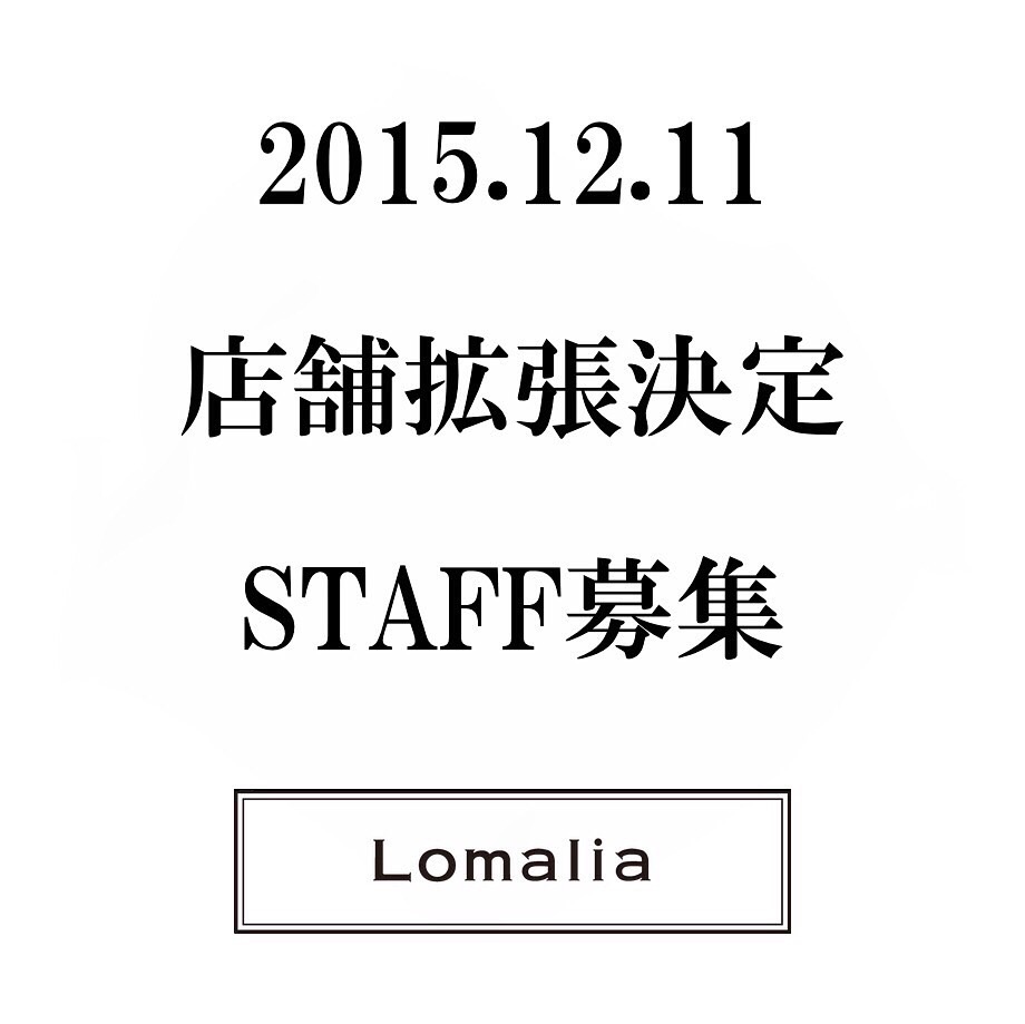 新店舗Lomalia 五十嵐智哉